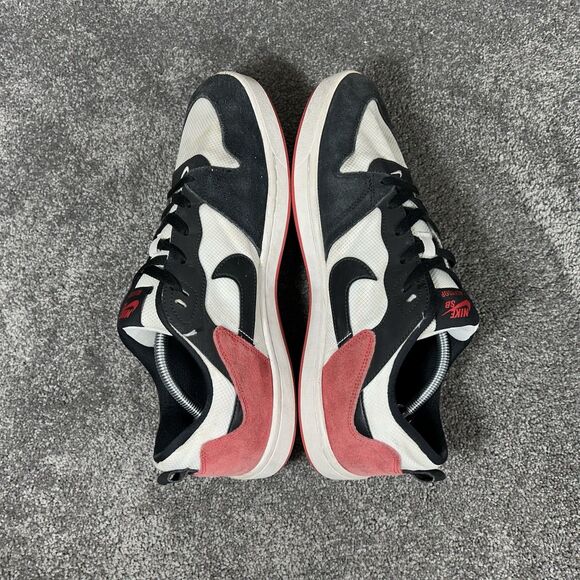 Nike SB Alleyoop Chicago CJ0882-102 Men’s Sz 13 Black Toe Red White Skate Shoes main image 7